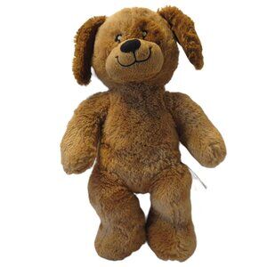 BAB Build A Bear Brown Heartbeat Dog